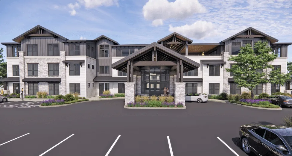 Rendering of Danville Building